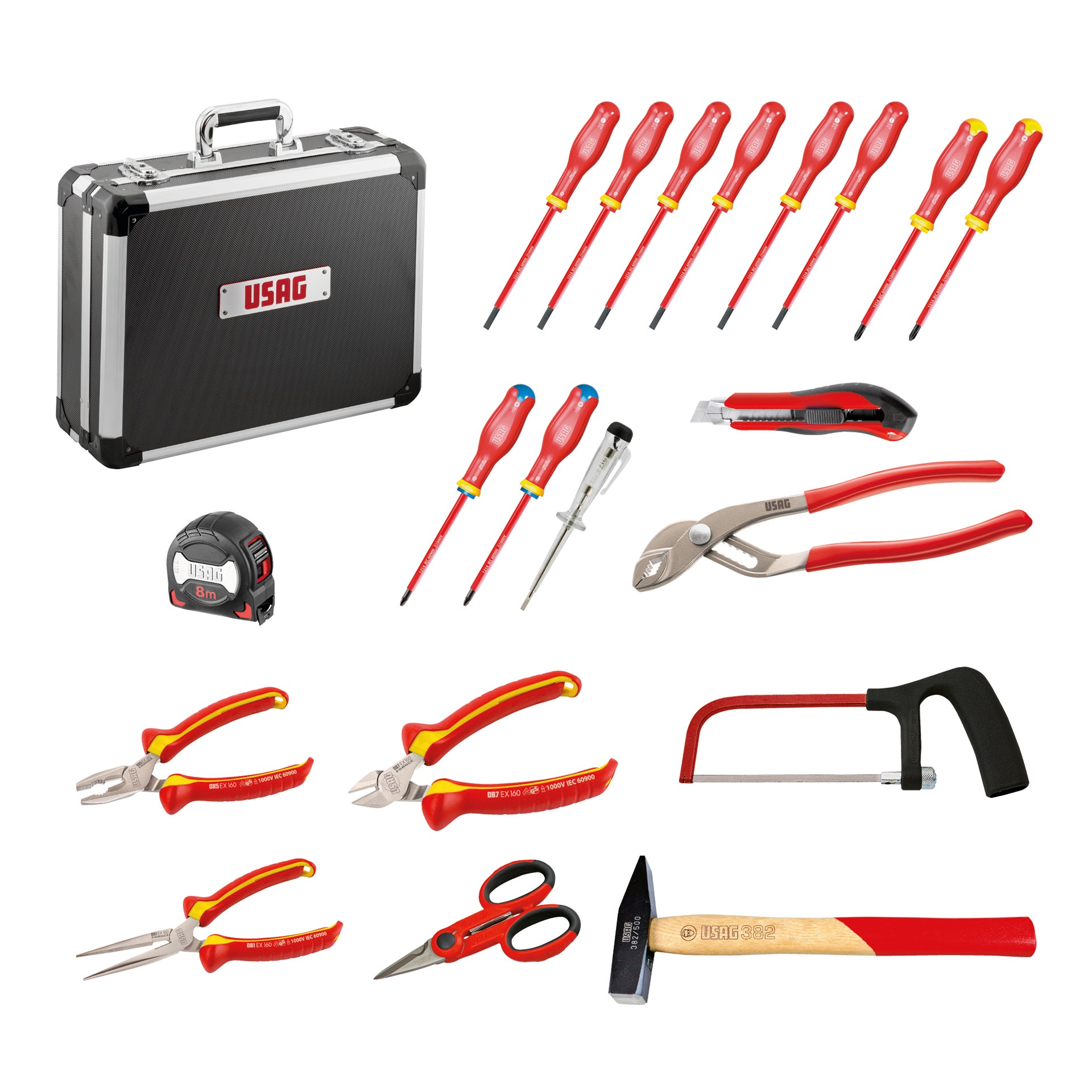 002 TME 20 - Trolley case with ASSORTMENT for ELECTRIC ENGINEERING (20 pcs) - Usag - U00020006 002 TME 20 - Trolley case with ASSORTMENT for ELECTRIC ENGINEERING (20 pcs) - Usag - U00020006